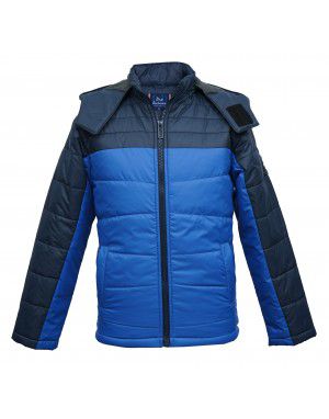 Boys Jacket  Polyester Quilted royal blue